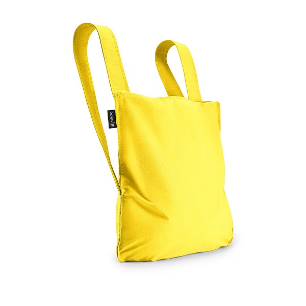 Notabag Original Reusable Shopping Tote Backpack Yellow