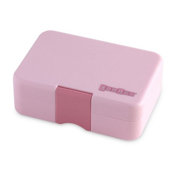 Yumbox Leakproof MiniSnack Box Portion Control Container (3-compartment)  Color: Coco Pink 