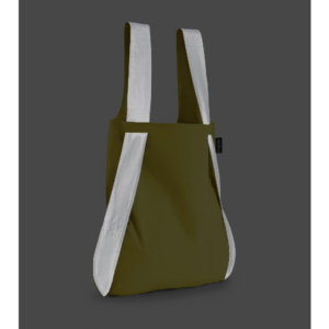 Notabag Reflective Reusable Shopping Tote Backpack Yellow